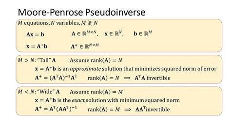 Pseudoinverse Calculator: The Ultimate Tool for Solving Linear Equations