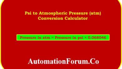 Psi to Atm Calculator: Effortless Conversion at Your Fingertips