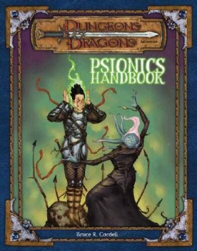 Psionics Handbook Dungeons and Dragons d20 30 Fantasy Roleplaying PDF