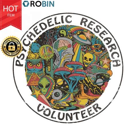 Psychedelic Research Volunteer Shirt: Join the Movement for Healing and Innovation