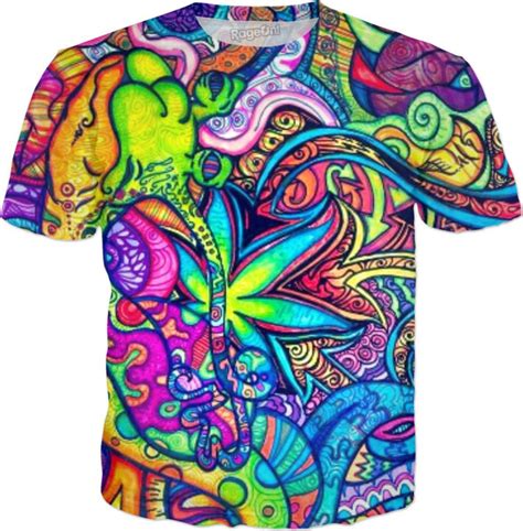 Psychedelic T-shirts: A Canvas for Visual Voyages and Altered Realities