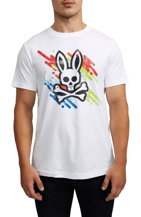 Psycho White Graphic T-Shirt: A Statement of Style and Attitude