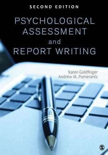 Psychological Assessment and Report Writing 2nd Edition Reader