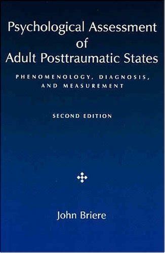 Psychological Assessment of Adult Posttraumatic States Phenomenology Epub