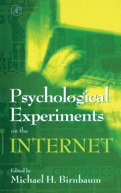 Psychological Experiments on the Internet Doc