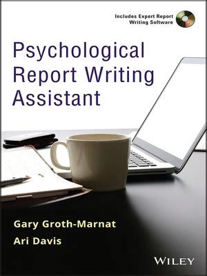 Psychological Report Writing Assistant Kindle Editon