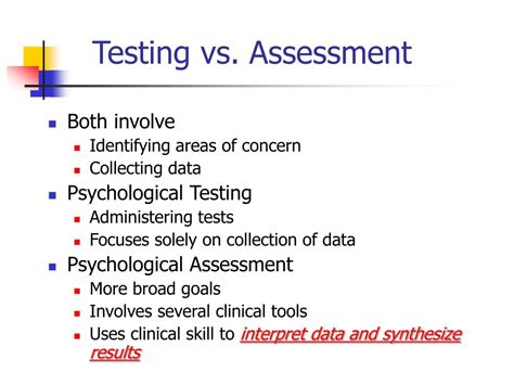 Psychological Testing and Assessment Doc