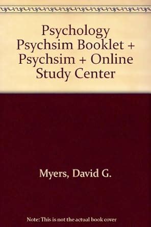 Psychology Cloth PsychSim 50 and Online Study Center Reader