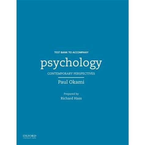 Psychology Contemporary Perspectives CTB PDF