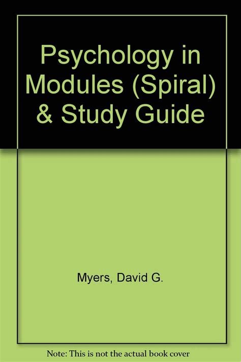 Psychology Eighth Edition in Modules Spiral and PsychSim 50 PDF