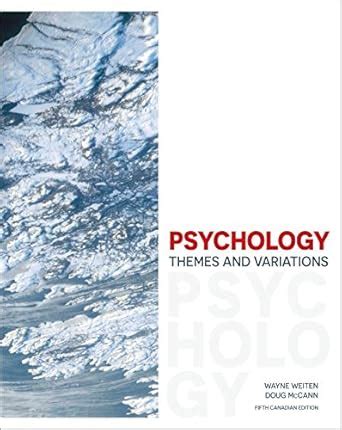 Psychology Themes And Variations 9th Edition Study Ebook Doc