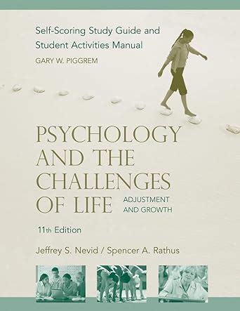 Psychology and the Challenges of Life, Study Guide Kindle Editon