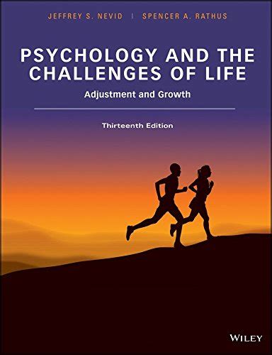 Psychology and the Challenges of Life Adjustment and Growth 12e WileyPLUS Registration Card Doc