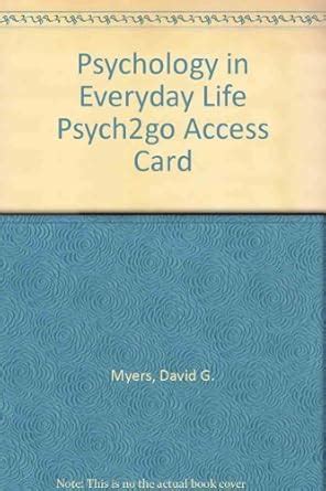 Psychology in Everyday Life and Psych2Go Access Card PDF