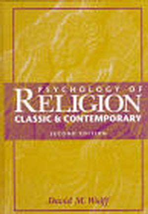 Psychology of Religion Classic and Contemporary 2nd Edition Reader