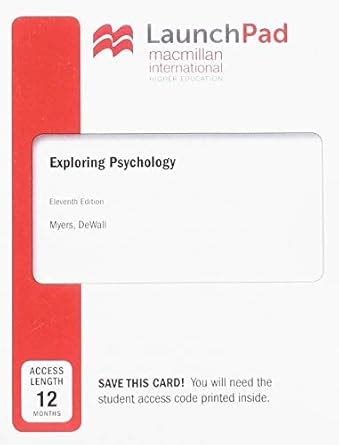 Psychology with 12-Month Access Code Kindle Editon