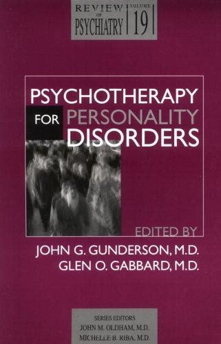 Psychotherapy for Personality Disorders Volume 193 Review of Psychiatry Kindle Editon