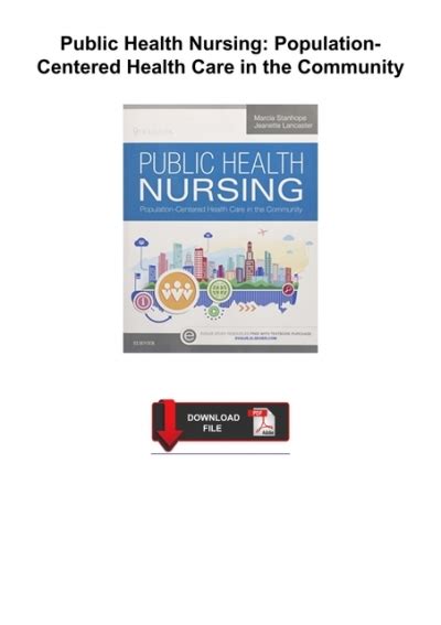 Public Health Nursing Population-Centered Health Care in the Community 9e Epub