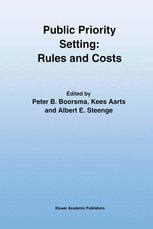 Public Priority Setting Rules and Costs 1st Edition Doc