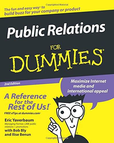 Public Relations For Dummies 2nd Edition Kindle Editon