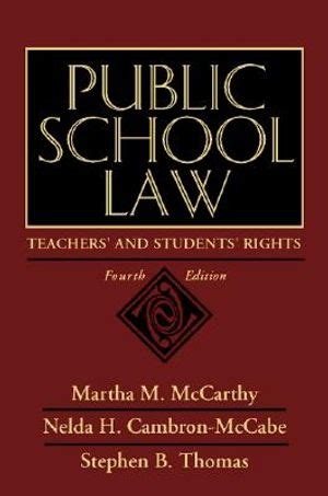 Public School Law Teachers And Students Rights Reader