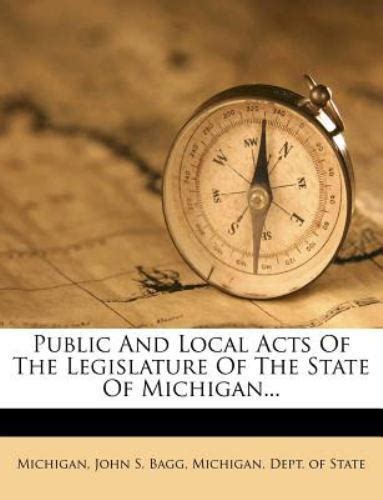 Public and Local Acts of the Legislature of the State of Michigan Reader