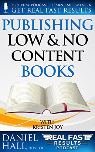 Publishing Low and No Content Books Real Fast Results Book 4 PDF