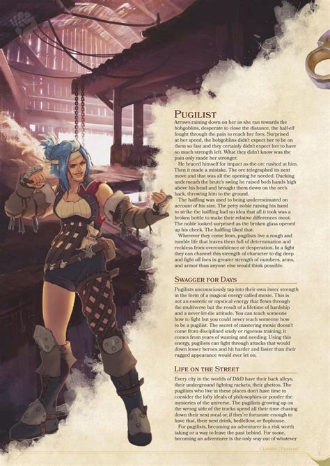 Pugilist DND: A Guide to the 5e Class