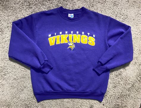 Pullover Super Vintage XXL Vikings Mens Sweatshirt: A Timeless Piece of Heritage