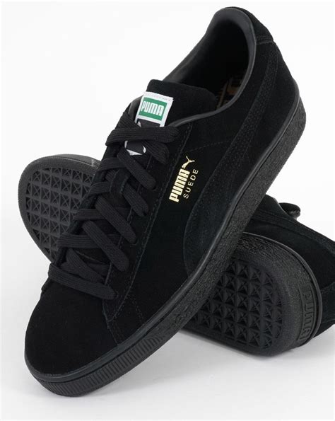 Puma Black on Black Suede: A Timeless Classic