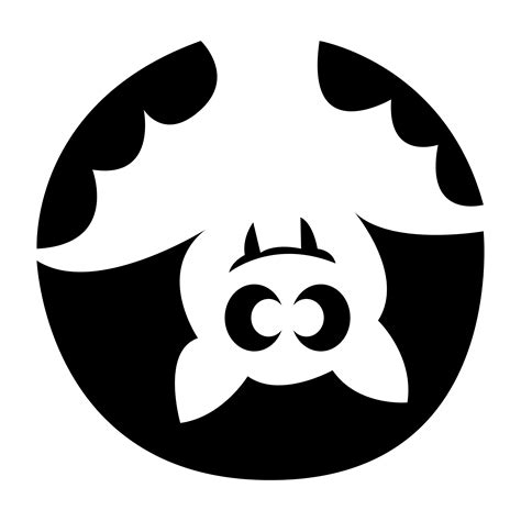 Pumpkin Bat Template