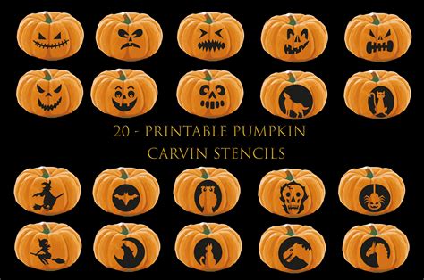 Pumpkin Carve Template