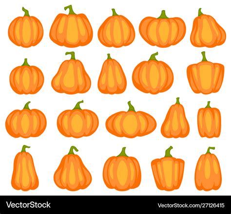 Pumpkin Shapes: