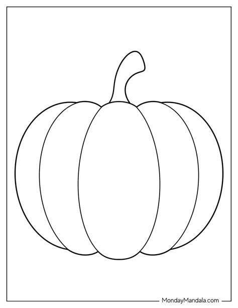 Pumpkin Stencil Template