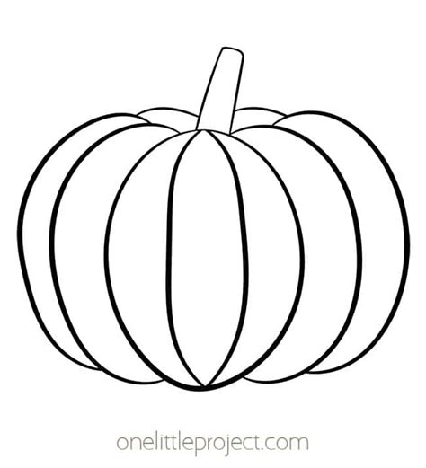 Pumpkin Template Outline