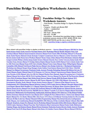 Punchline Bridge To Algebra Pg 80 Answers Doc