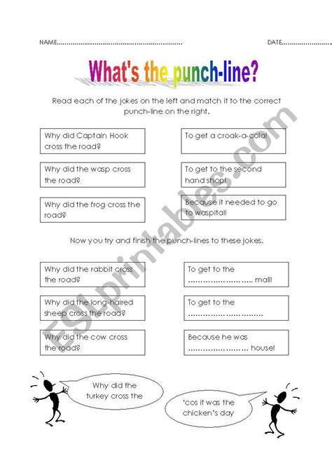 Punchline Worksheet Answers Doc