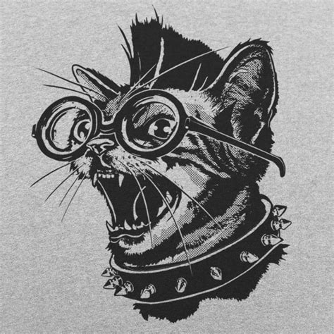 Punk Cat T-Shirts: Express Yourself with a Feline Twist