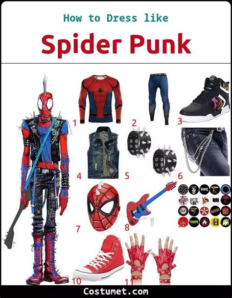 Punk Spider-Man Costume: A Rebellious Take on the Iconic Superhero