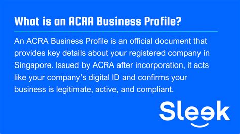 Purchase ACRA Business Profile: 10-Step Guide to Unveil Company Insights