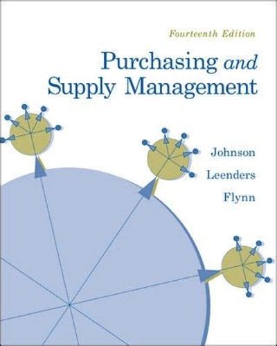 Purchasing And Supply Management 14th Edition Ebook Reader