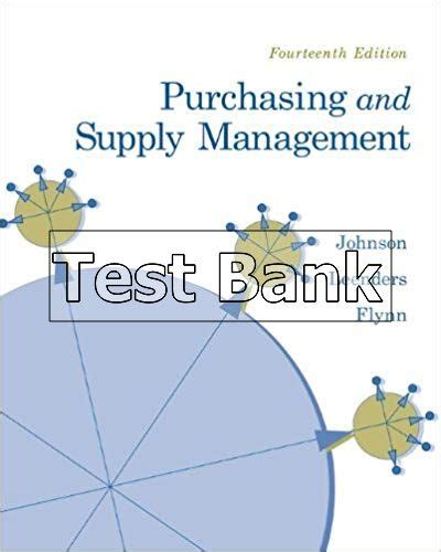 Purchasing And Supply Management 14th Edition Ebook Reader