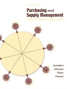 Purchasing Supply Management 13th Edition Kindle Editon