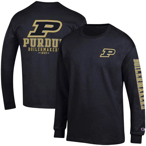 Purdue Long Sleeve T-Shirts: Comfort and Style for Boilermakers