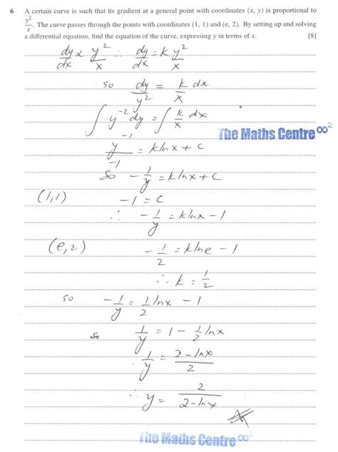 Pure Mathematics Past Papers Questions And Answers Doc