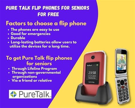 Pure Talk Phones for Seniors: A Comprehensive Guide to Affordable Connectivity