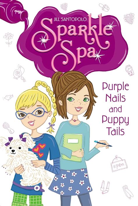 Purple Nails and Puppy Tails Sparkle Spa Book 2