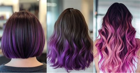 Purple Ombre Hair Color: A Guide to Dazzling Hues