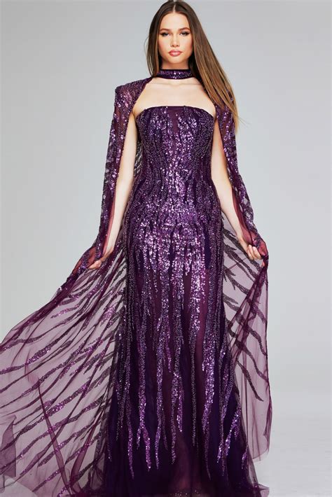 Purple Power: Mal's Enchanting Gown