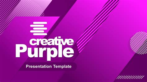 Purple Powerpoint Template